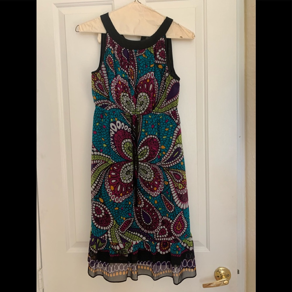 Nicole by Nicole Miller paisley dress
